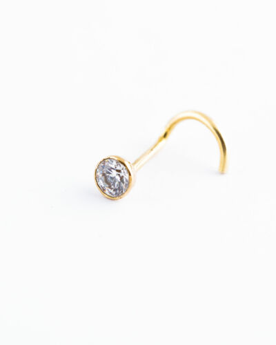 Nez Strass serti Or