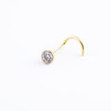 Nez Strass serti Or
