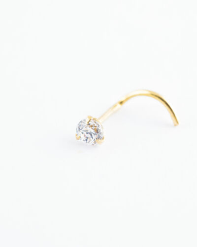 Nez strass Or