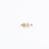 Tête de labret Strass Or