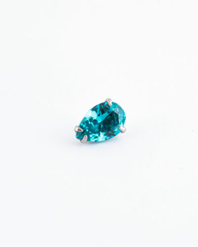 Cabochon strass goutte