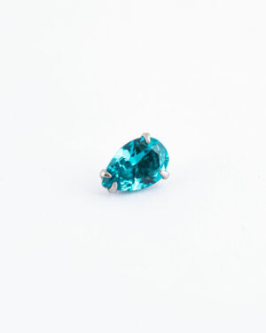 Cabochon strass goutte