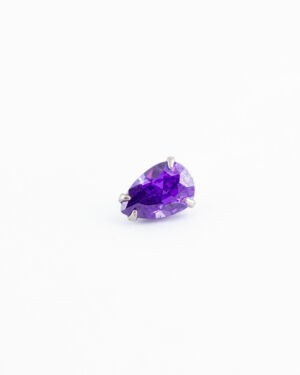 Cabochon strass goutte
