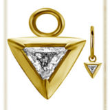 Pendant Charms 3 strass