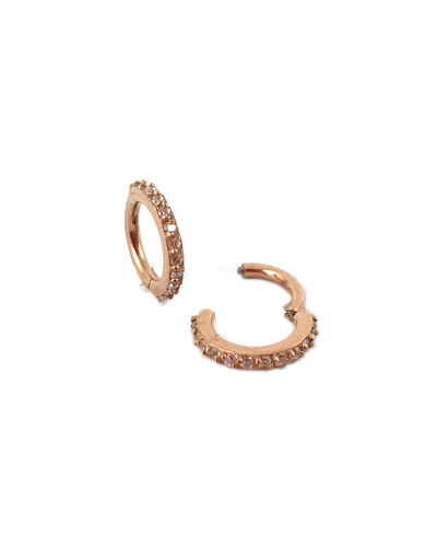 Anneaux Clicker strass