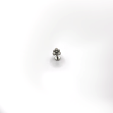 Labret triple zircon billes